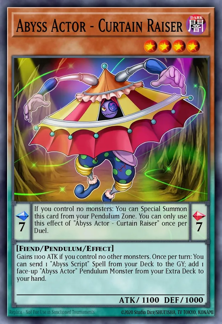 Abyss Actor - Curtain Raiser