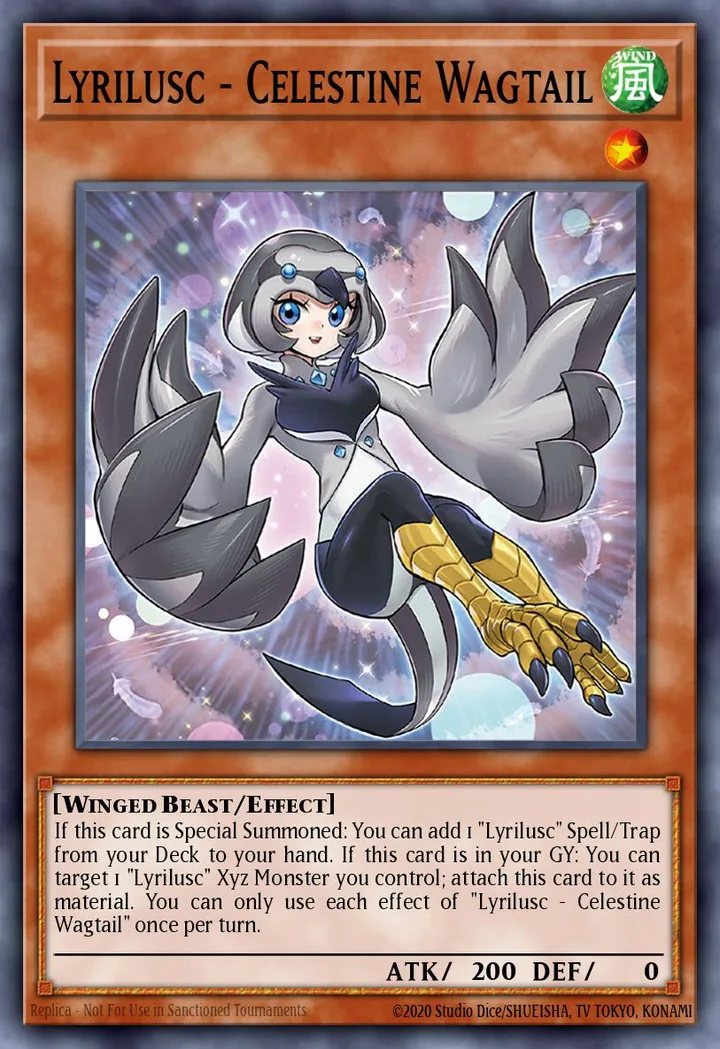 Lyrilusc - Celestine Wagtail