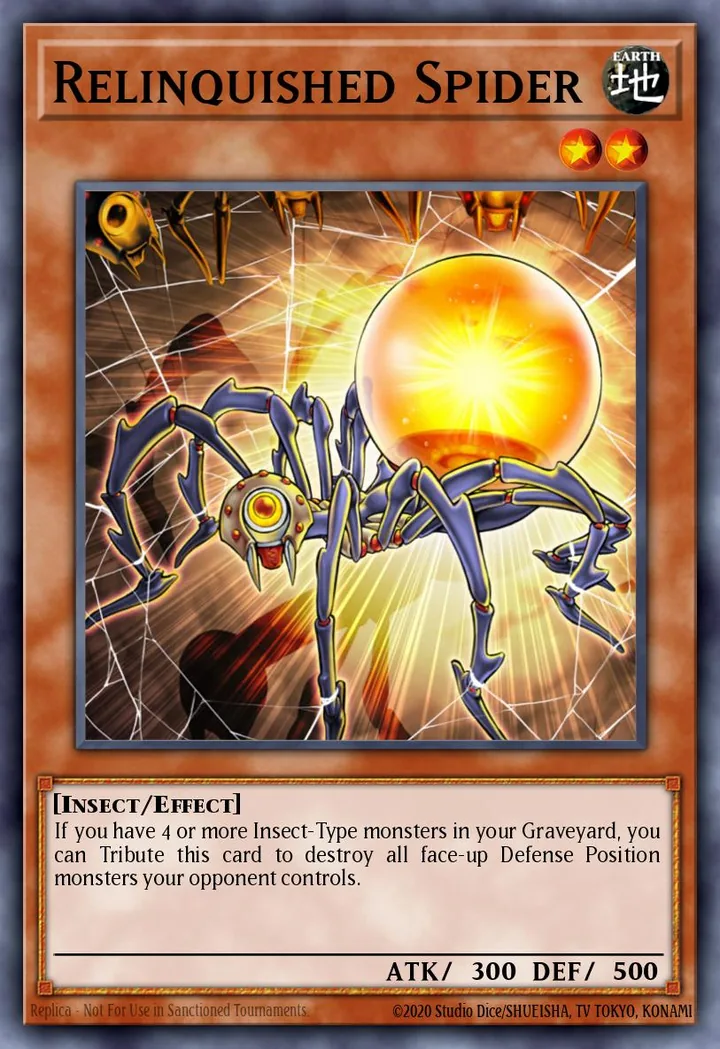 Relinquished Spider
