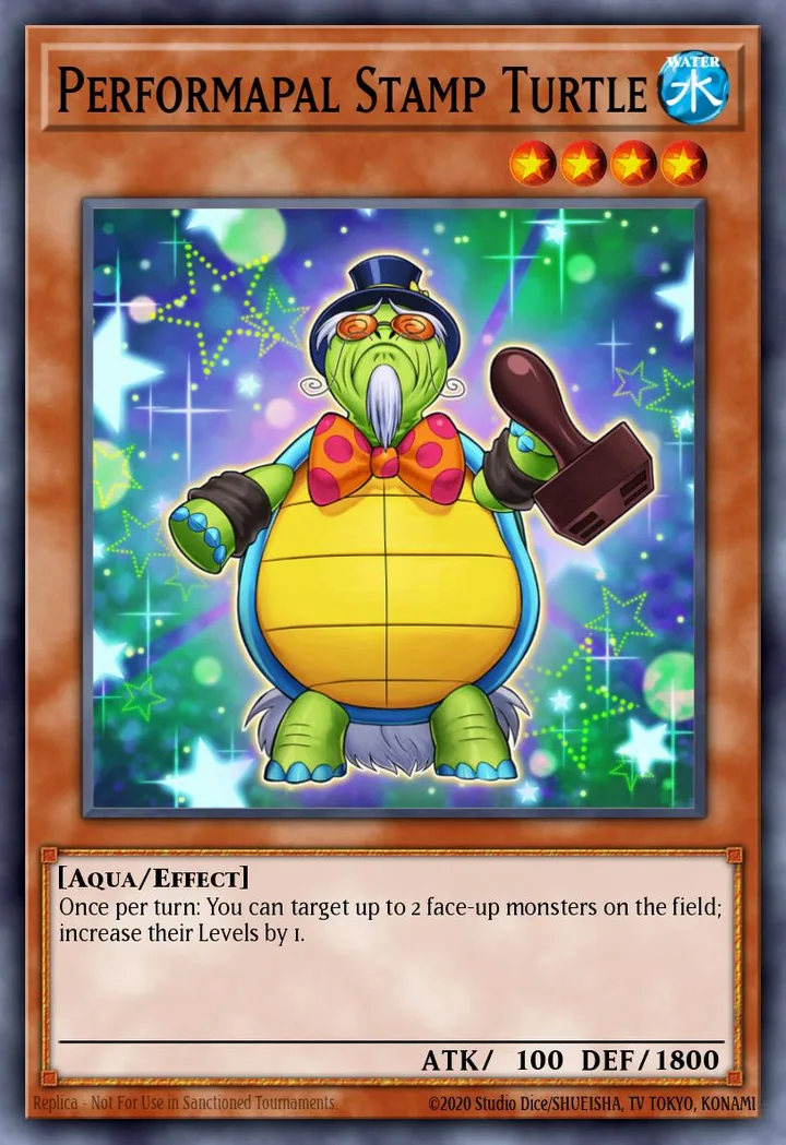 Performapal Stamp Turtle