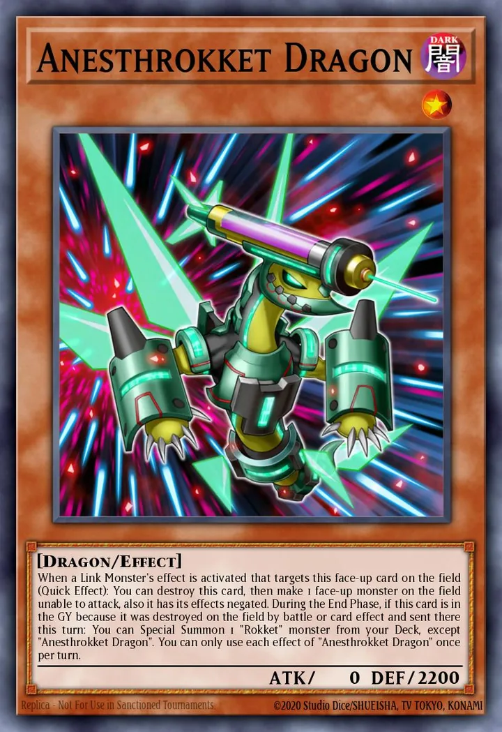 Anesthrokket Dragon
