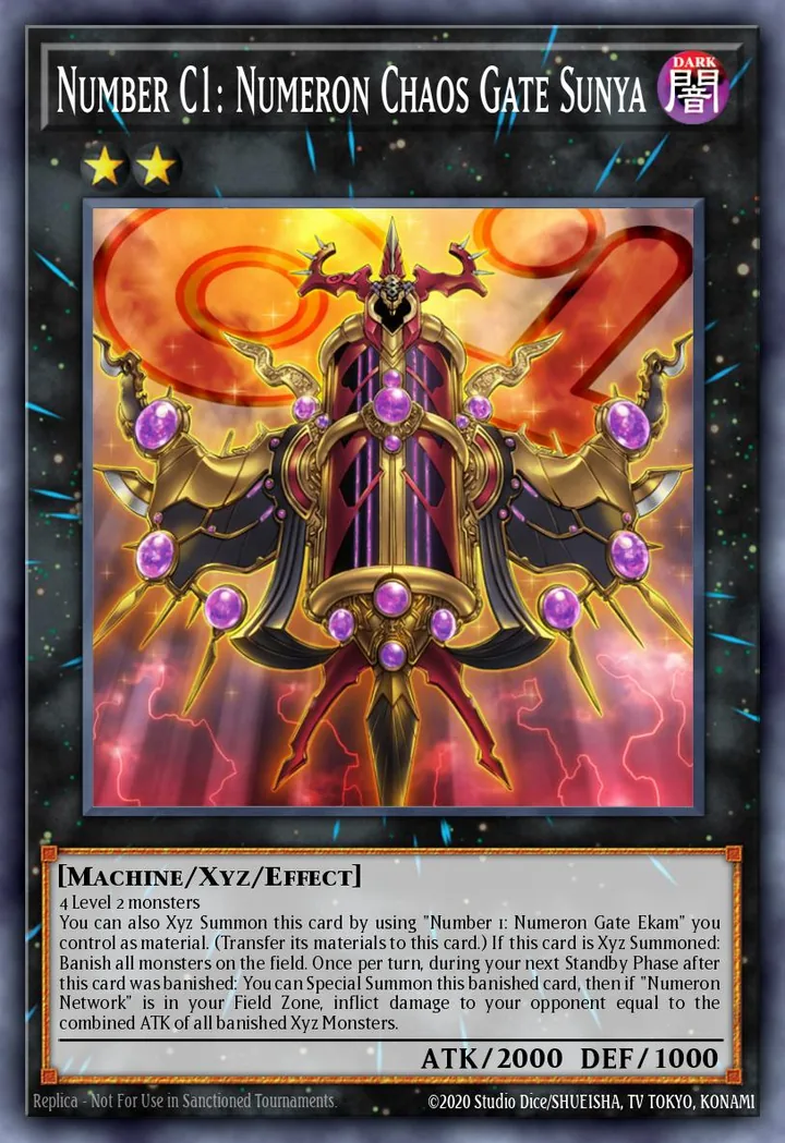 Number C1: Numeron Chaos Gate Sunya