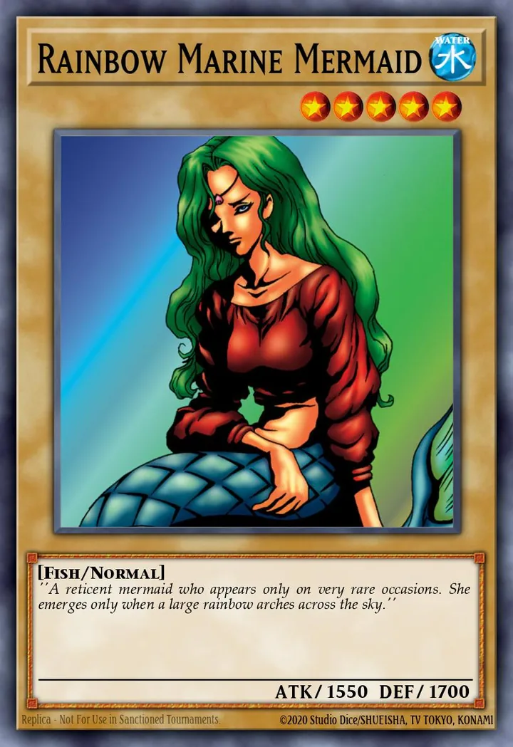 Rainbow Marine Mermaid