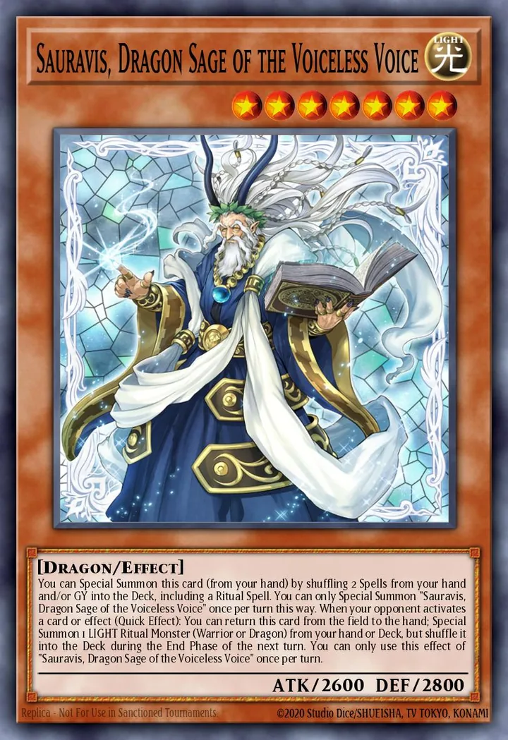 Sauravis, Dragon Sage of the Voiceless Voice