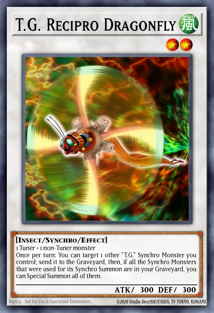 T.G. Recipro Dragonfly