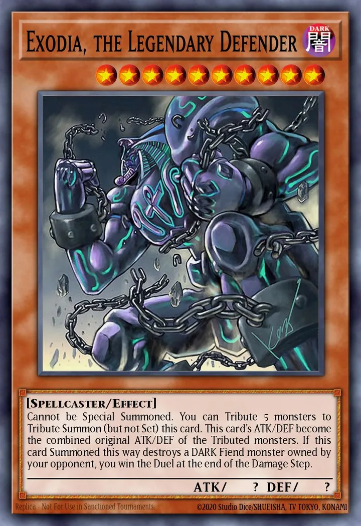 Exodia, the Legendary Defender