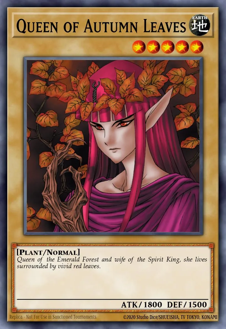 Queen of Autumn Leaves