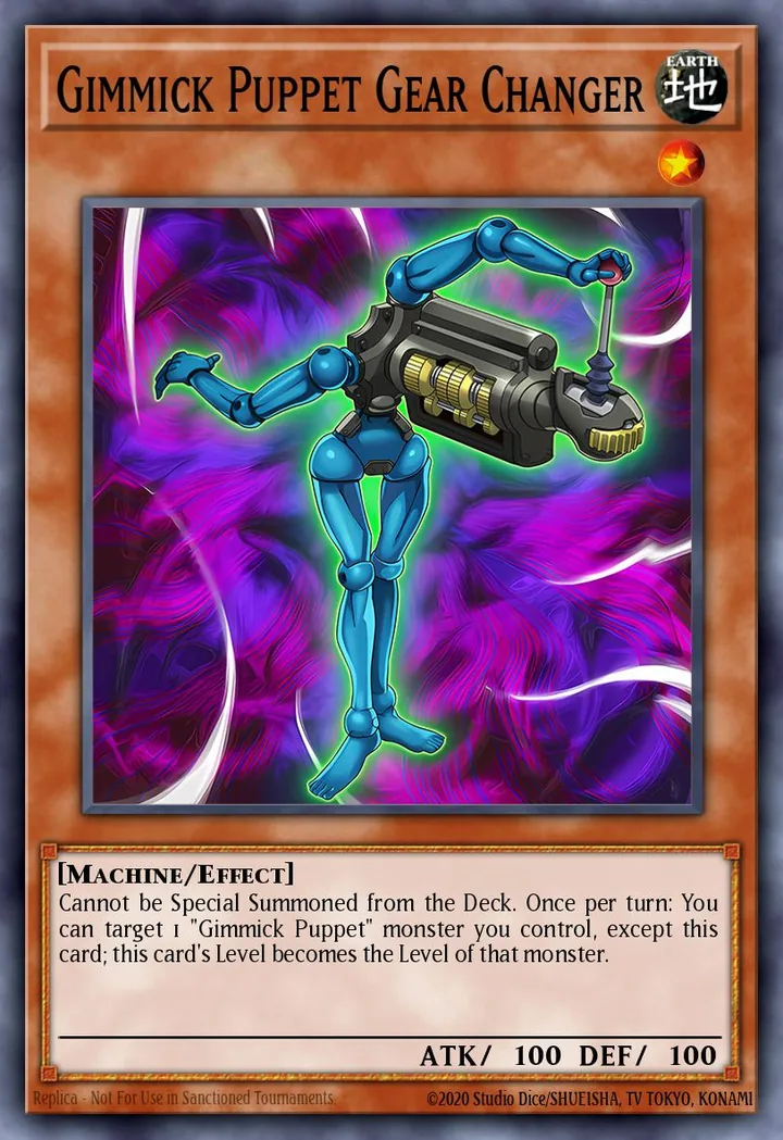 Gimmick Puppet Gear Changer