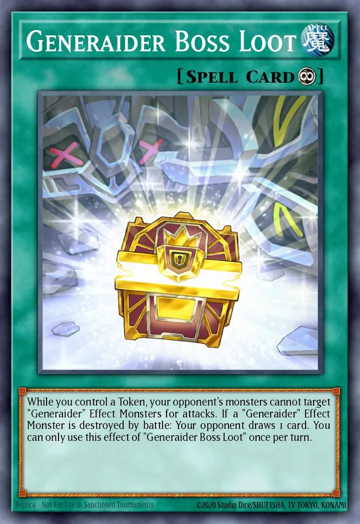 Generaider Boss Loot
