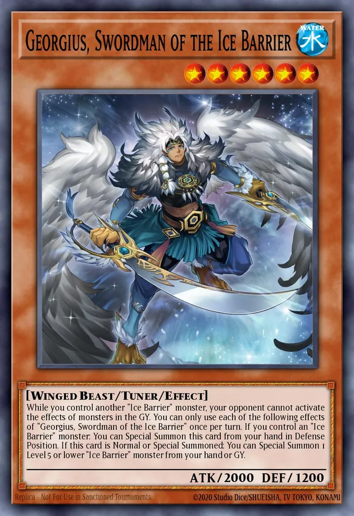 Georgius, Swordman of the Ice Barrier
