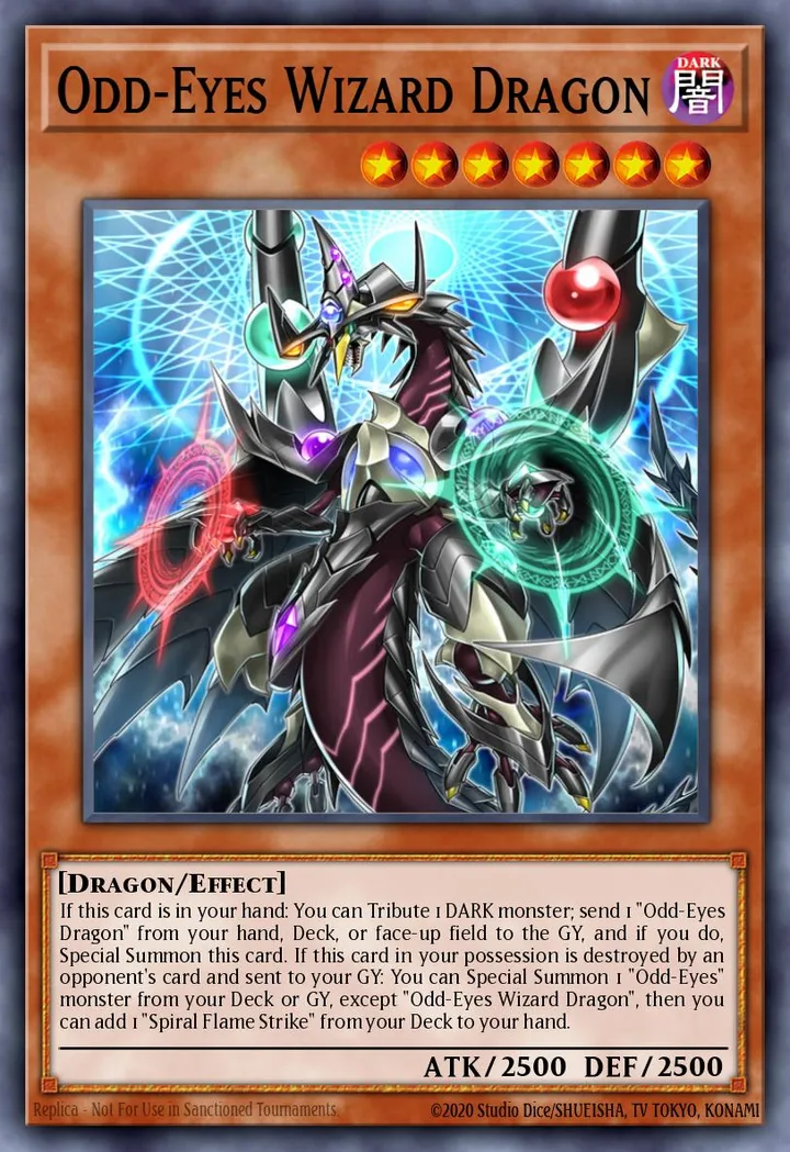 Odd-Eyes Wizard Dragon