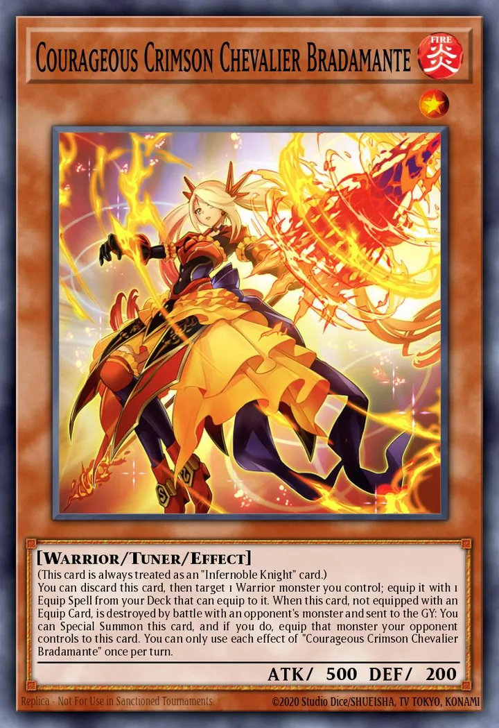Courageous Crimson Chevalier Bradamante