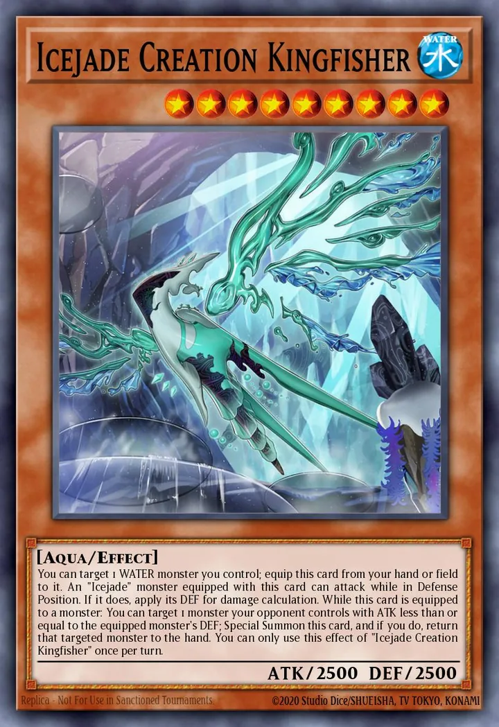 Icejade Creation Kingfisher