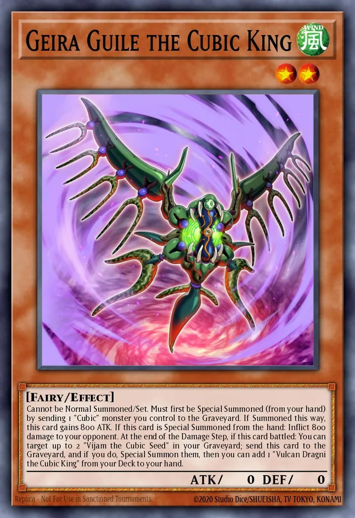 Geira Guile the Cubic King