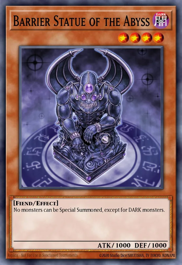 Barrier Statue of the Abyss