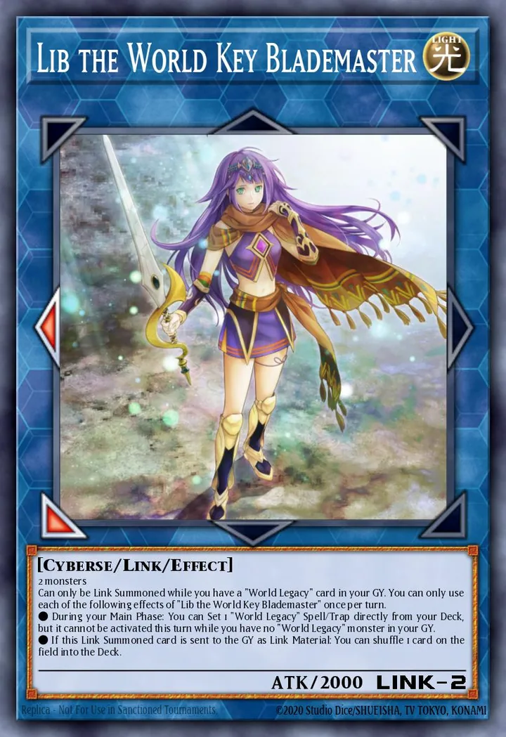 Lib the World Key Blademaster