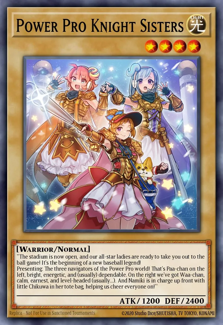 Power Pro Knight Sisters