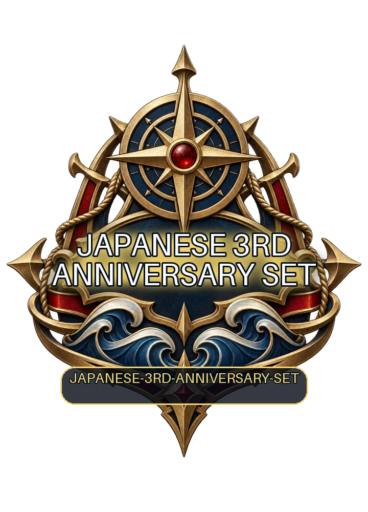 Japanese 3rd ANNIVERSARY SET