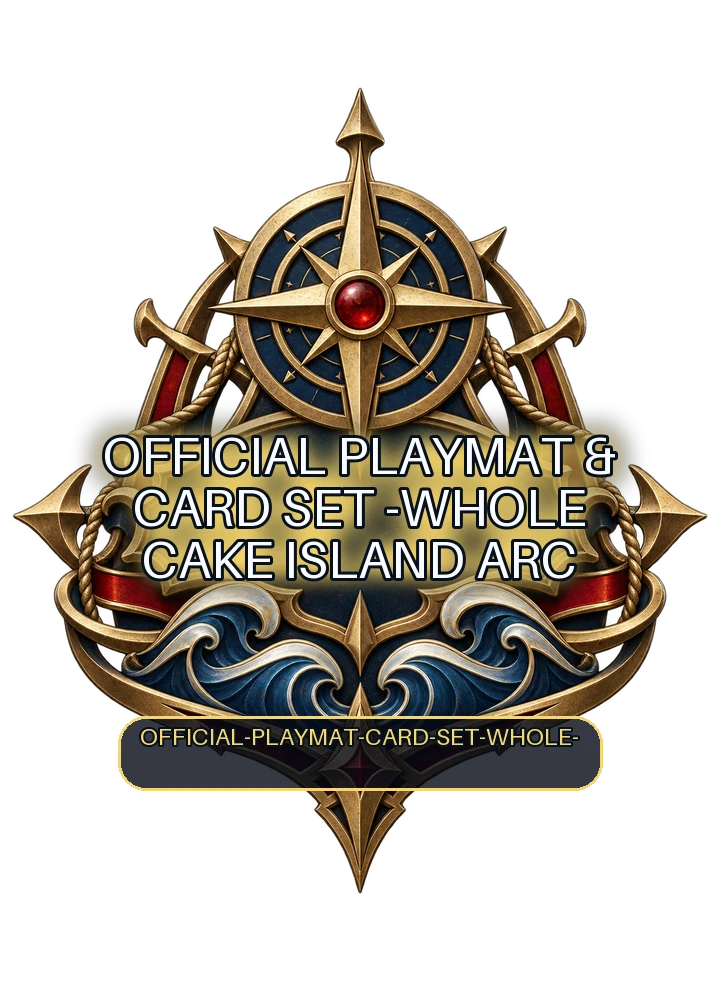 Official Playmat & Card Set -Whole Cake Island Arc