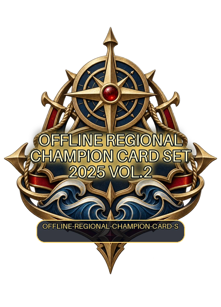 Offline Regional Champion Card Set 2025 Vol.2