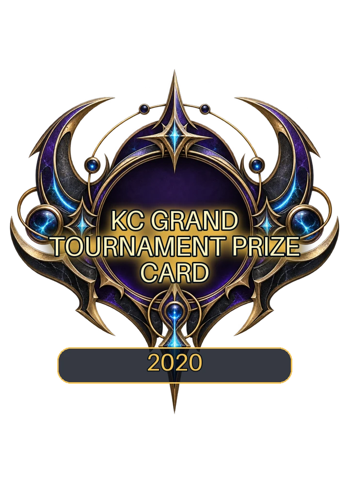 KC Grand Tournament prize card
